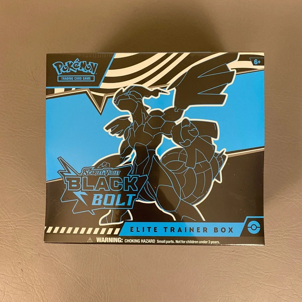 Pokemon TCG Scarlet & Violet Black Bolt Elite Trainer Box Zekrom ETB NEW Sealed